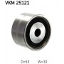 VKM 25121 SKF Паразитный / Ведущий ролик, Зубчастий ремінь
