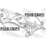 FDAB-CB4F1 FEBEST Втулка, балка моста