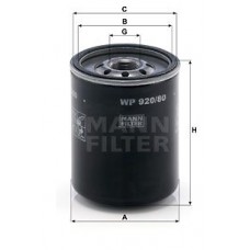 WP 920/80 MANN-FILTER Масляний фільтр