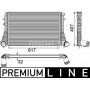 CI 208 000P MAHLE Интеркулер