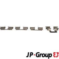 1163651010 JP GROUP Комплектуючі колодки дискового гальма