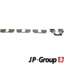 1163651010 JP GROUP Комплектуючі колодки дискового гальма