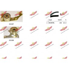 04.5060 AUTOKIT Комплект ременя ГРМ
