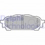 LP1822 DELPHI Комплект гальмівних колодок дисковий гальм