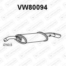 VW80094 VENEPORTE Глушник вихлопних газів кінцевий