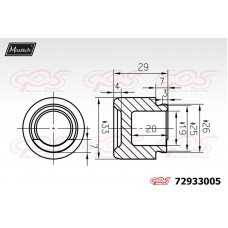72933005 MAXTECH Поршень корпус скоби гальма