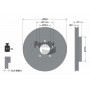 BDS1803 BENDIX Braking Гальмівний диск