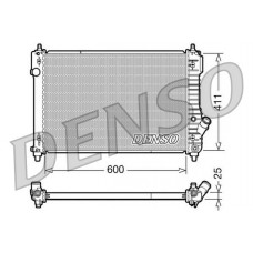 DRM15004 DENSO Радіатор охолодження двигуна