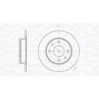 361302040700 MAGNETI MARELLI Гальмівний диск