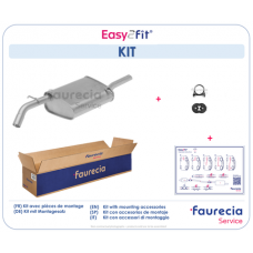 FS17048 Faurecia Глушник вихлопних газів кінцевий