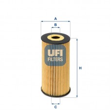 25.170.00 UFI Масляний фільтр