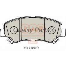 704-13102 IAP QUALITY PARTS Комплект гальмівних колодок дисковий гальм