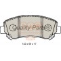 704-13102 IAP QUALITY PARTS Комплект гальмівних колодок дисковий гальм