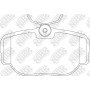 PN0009 NiBK Комплект гальмівних колодок дисковий гальм