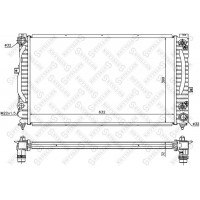 10-25139-SX STELLOX Радіатор охолодження двигуна