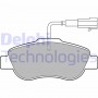 LP2014 DELPHI Комплект гальмівних колодок дисковий гальм