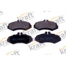 6001260 KRAFT AUTOMOTIVE Комплект гальмівних колодок дисковий гальм