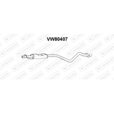 VW80407 VENEPORTE Предглушник вихлопних газів