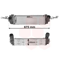 06004457 VAN WEZEL Интеркулер