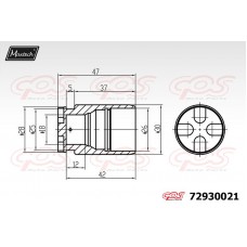72930021 MAXTECH Поршень корпус скоби гальма