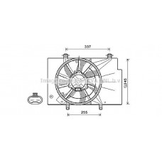 FD7582 AVA QUALITY COOLING Вентилятор охолодження двигуна