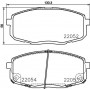 8DB 355 037-431 HELLA Комплект гальмівних колодок дисковий гальм