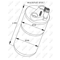 WG2159977 WILMINK GROUP Осушувач кондиціонера