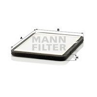 CUK 2424 MANN-FILTER Фільтр повітря у внутрішньому просторі