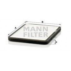 CUK 2424 MANN-FILTER Фільтр повітря у внутрішньому просторі