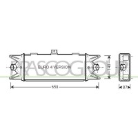 FT926N001 PRASCO Интеркулер