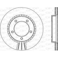 BDR2113.20 OPEN PARTS Гальмівний диск