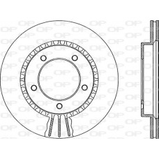 BDR2113.20 OPEN PARTS Гальмівний диск