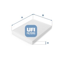 53.006.00 UFI Фільтр повітря у внутрішньому просторі