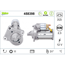 458398 VALEO стартер