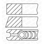 08-451300-00 GOETZE ENGINE Комплект поршневих кілець