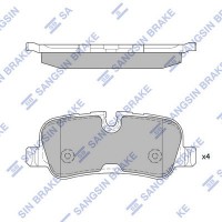 SP2234 Hi-Q Комплект гальмівних колодок дисковий гальм