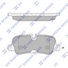 SP2234 Hi-Q Комплект гальмівних колодок дисковий гальм