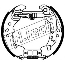 16545 fri.tech. Комплект гальмівних колодок
