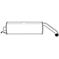 60497 SIGAM Середній глушник вихлопних газів