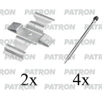 PSRK1095 PATRON Комплектуючі колодки дискового гальма