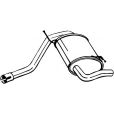 200-113 BOSAL Глушник вихлопних газів кінцевий