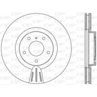 BDR2400.20 OPEN PARTS Гальмівний диск