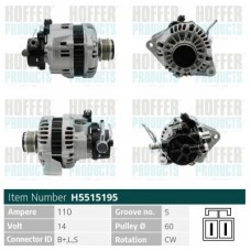 H5515195 HOFFER Генератор