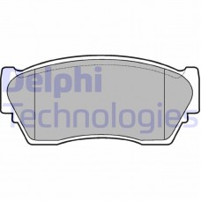 LP804 DELPHI КомплеК т гальмівних колодок, дискове гальмо