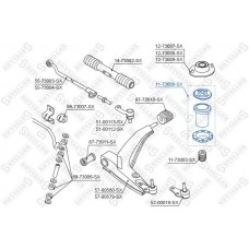 1173008SX STELLOX Захисний ковпак пиловик амортизатора