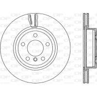BDR2236.20 OPEN PARTS Гальмівний диск