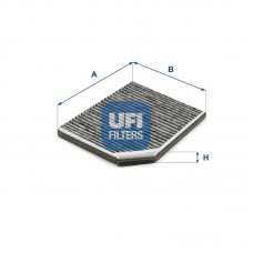 54.280.00 UFI Фільтр повітря у внутрішньому просторі