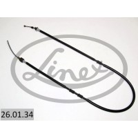 26.01.34 LINEX Тросик, cтояночный тормоз