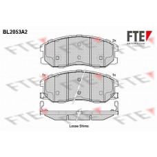BL2053A2 FTE Комплект гальмівних колодок дисковий гальм