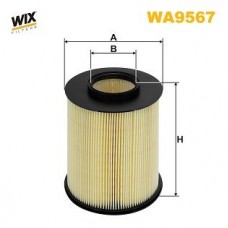 WA9567 WIX FILTERS Повітряний фільтр